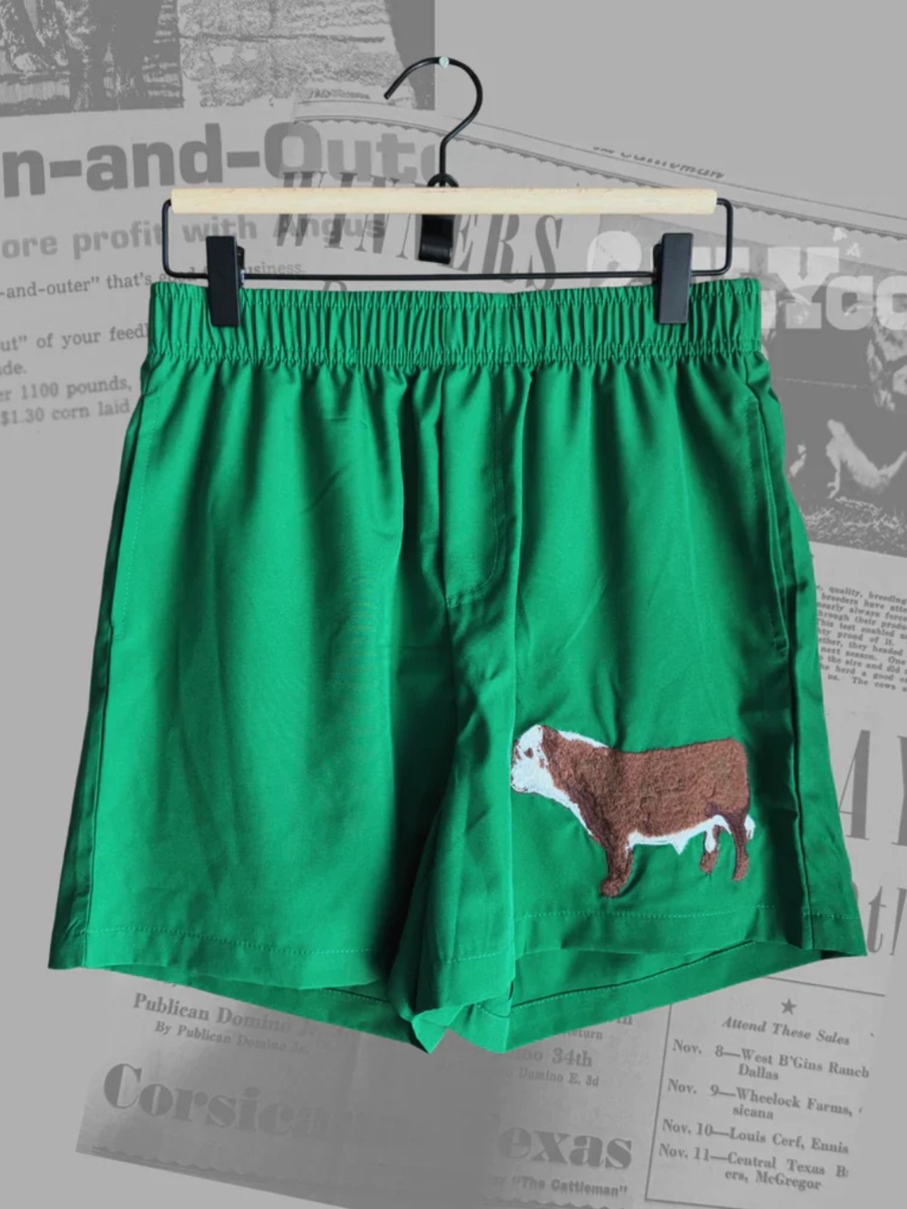 Cattle Club Shorts- Hereford by 2 Fly